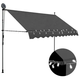 recznie-zwijana-markiza-z-led-300-cm-antracytowa