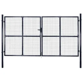 brama-ogrodowa-z-siatki-ocynkowanej-stal-306x150-cm-szara