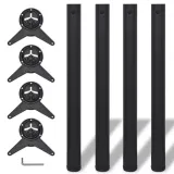 242139-4-height-adjustable-table-legs-black-710-mm