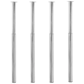 teleskopowe-nogi-do-stolu-4-szt-chromowane-710-1100-mm
