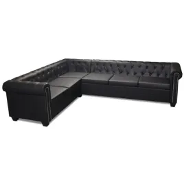 sofa-rogowa-chesterfield-szescioosobowa-czarna-sztuczna-skora