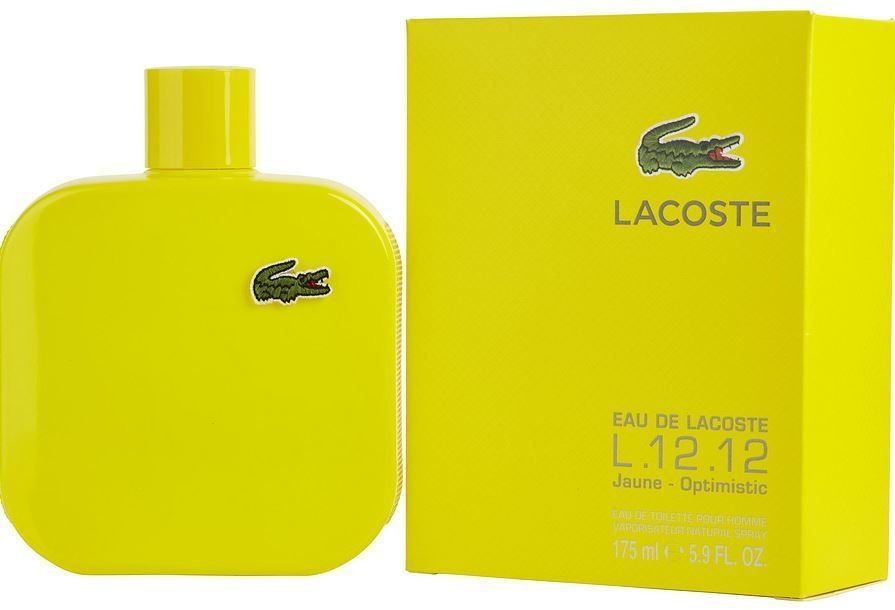 lacoste eau de lacoste l.12.12 jaune