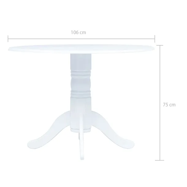 stol-bialy-106-cm-lite-drewno-kauczukowca