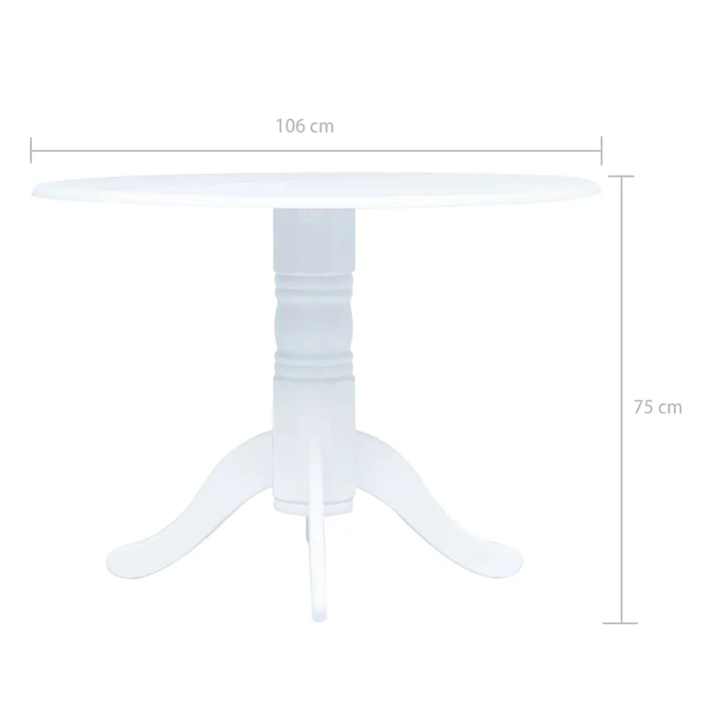 stol-bialy-106-cm-lite-drewno-kauczukowca