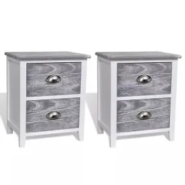 2-szafki-nocne-z-2-szufladami-szaro-biale