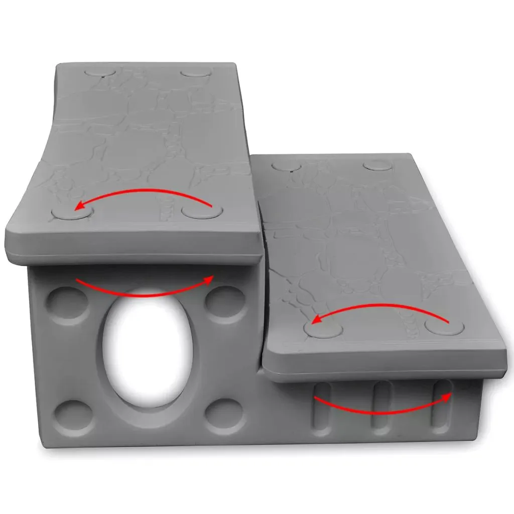 stopnie-do-domowego-spa-szare-stan-nowy