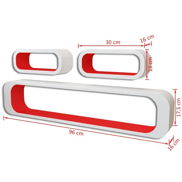 3-biale-i-czerwone-wiszace-polki-mdf-cube-stan-nowy
