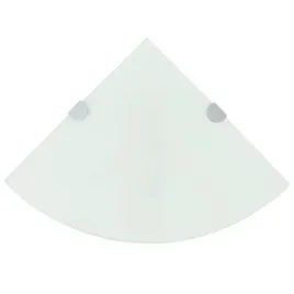 polki-narozne-2-szt-z-chromowanymi-wspornikami-biale-35x35cm