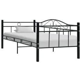 rama-lezanki-czarna-metalowa-90-x-200-cm