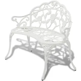 lawka-ogrodowa-100-cm-odlewane-aluminium-biala