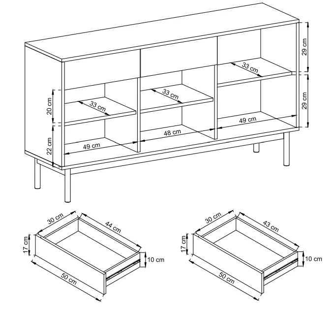 komoda-basic-bk154-stan-nowy