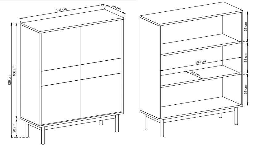 komoda-basic-bkd104
