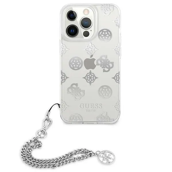 guess-chain-peony-or-etui-do-iphone-13-pro-silver-dedykowany-model-iphone-13-pro