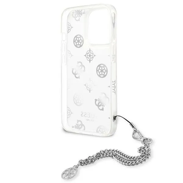 guess-chain-peony-or-etui-do-iphone-13-pro-silver-material-tworzywo-sztuczne