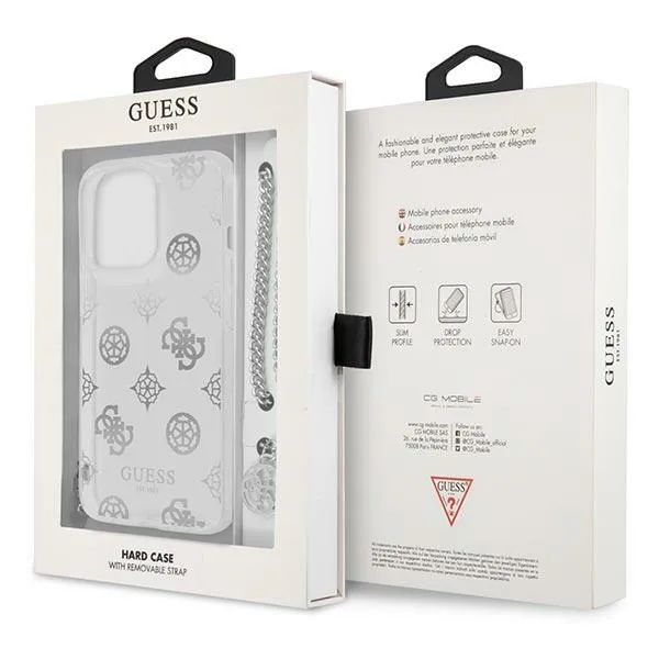 guess-chain-peony-or-etui-do-iphone-13-pro-silver-funkcje-pochlanianie-wstrzasow