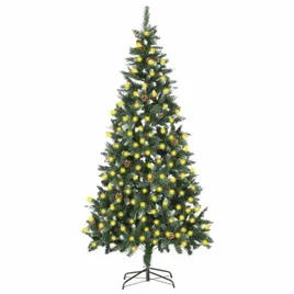 sztuczna-choinka-z-lampkami-led-i-szyszkami-210-cm