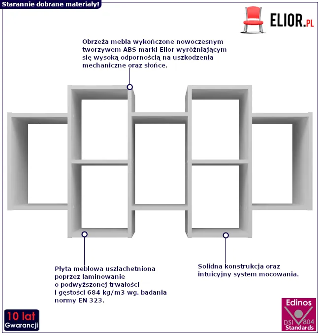 bialy-wiszacy-regal-scienny-obilos