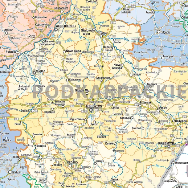 polska-mapa-scienna-drogowa-do-wpinania-compass-typ-publikacji-mapa-scienna