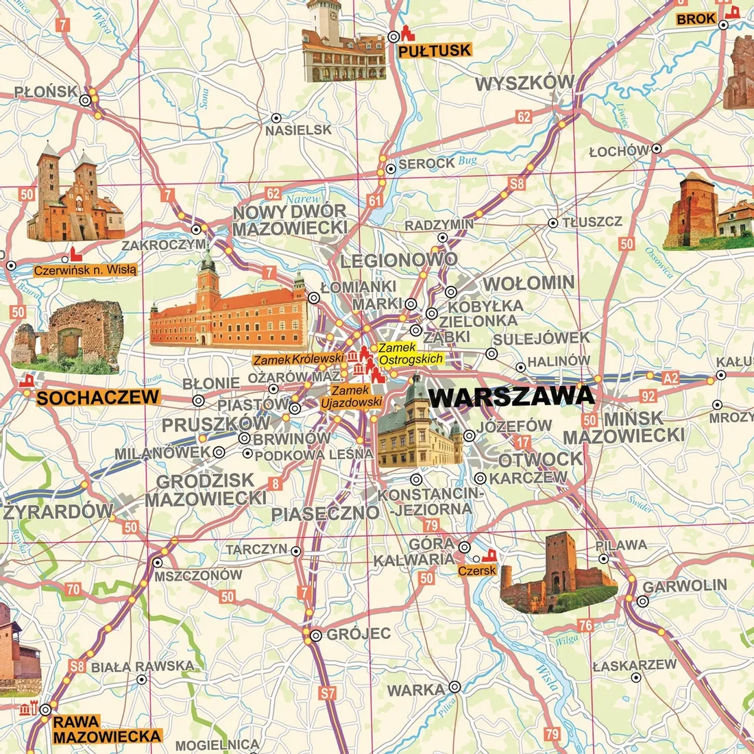 polska-mapa-zamkow-mapa-scienna-1-700-000