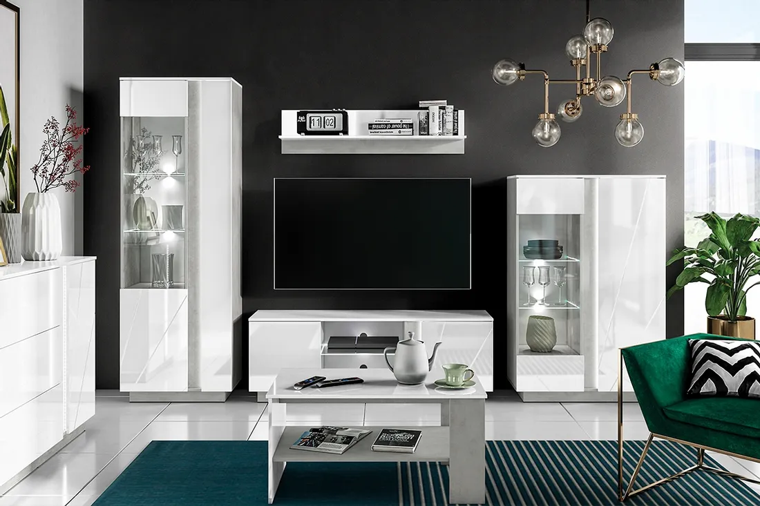 witryna-salon-biala-polysk-led-modern-hosta