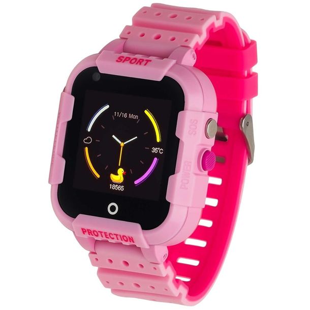Smartwatch Garett Kids Star 4G Różowy - KARTA SIM GRATIS