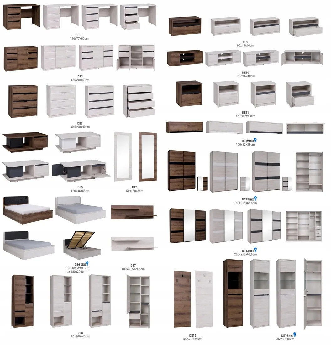 solidny-regal-deneris-2d1sz-c