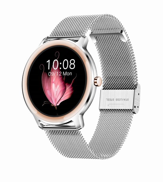 Smartwatch damski Rubicon RNBE66 srebrny