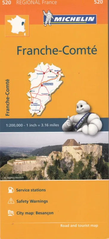 fanche-comte-francja-mapa-drogowa-michelin