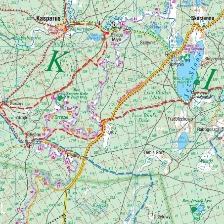 bory-tucholskie-mapa-turystyczna-compass-2020