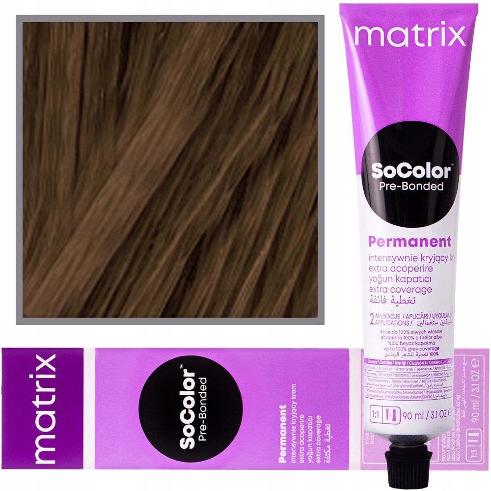 Matrix So Color PreBond Farba do włosów 507N 90ml - ERLI.pl