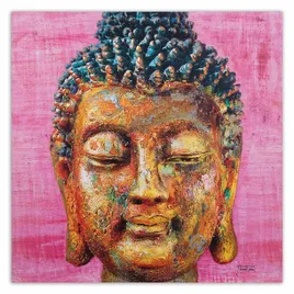 obraz-na-plotnie-budda-na-rozowym-tle-30x30