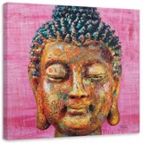 obraz-na-plotnie-budda-na-rozowym-tle-30x30-sposob-wykonania-druk-cyfrowy