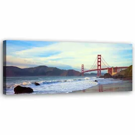 obraz-na-plotnie-golden-gate-bridge-120x40
