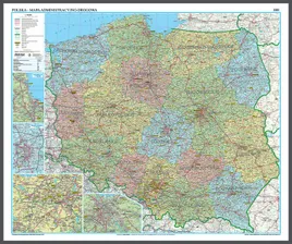 polska-mapa-scienna-adm-drogowa-rama