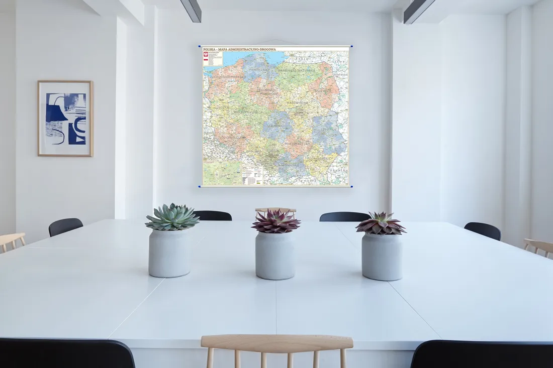 polska-mapa-scienna-drogowa-arkusz-laminat-compass
