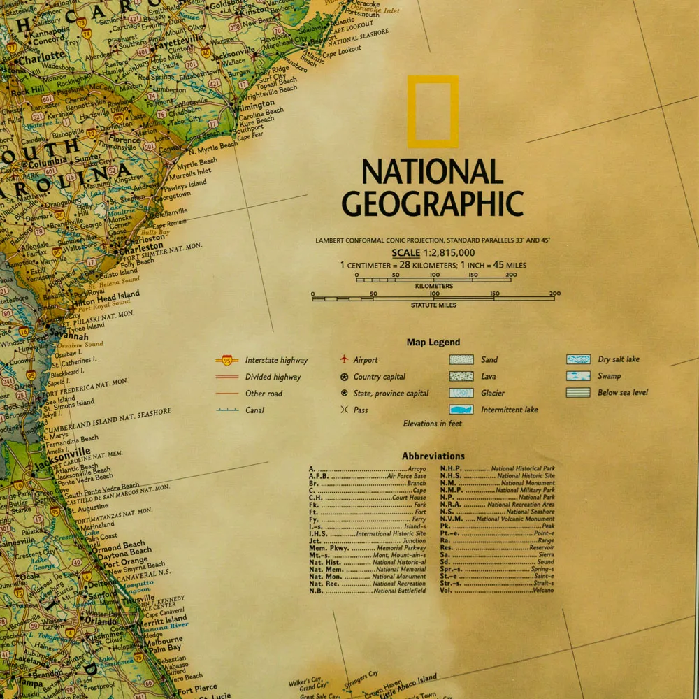 usa-executive-mapa-scienna-arkusz-laminowany