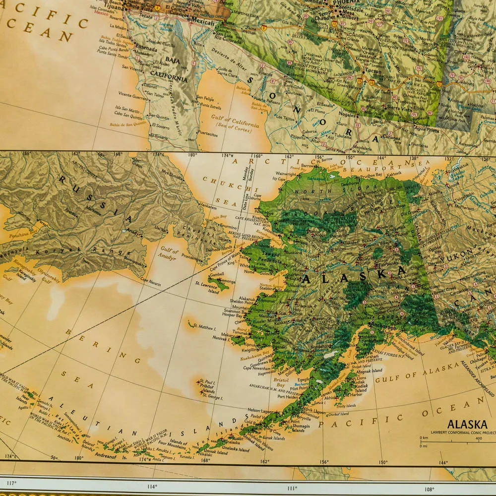 usa-executive-mapa-scienna-arkusz-laminowany