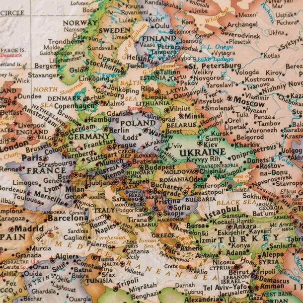 swiat-executive-mapa-scienna-polityczna-arkusz-wydawnictwo-national-geographic