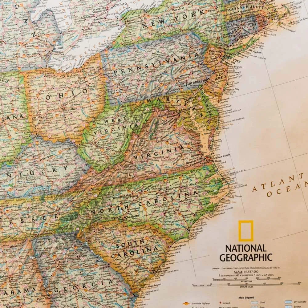usa-executive-mapa-scienna-arkusz-nat-geo