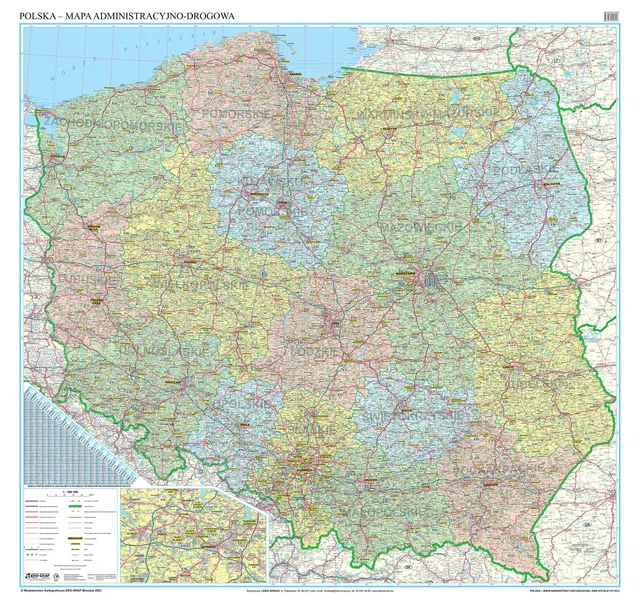 polska-2021-drogowa-tablice-mapa-scienna-arkusz