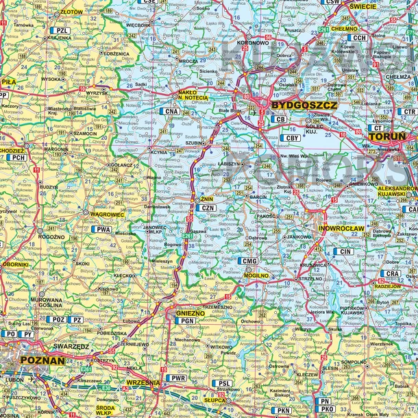 polska-2021-drogowa-tablice-mapa-scienna-arkusz-typ-publikacji-mapa-scienna