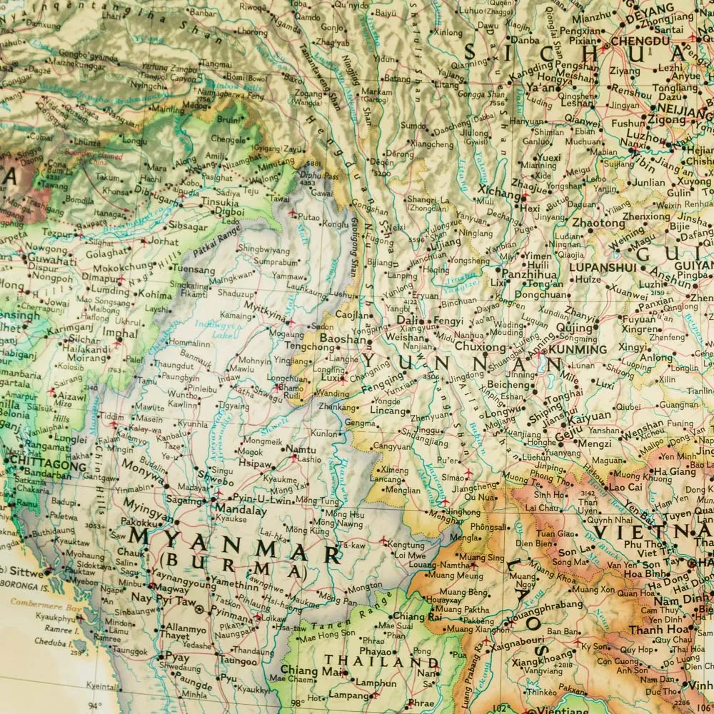 chiny-mapa-scienna-ozdobna-nat-geo-arkusz