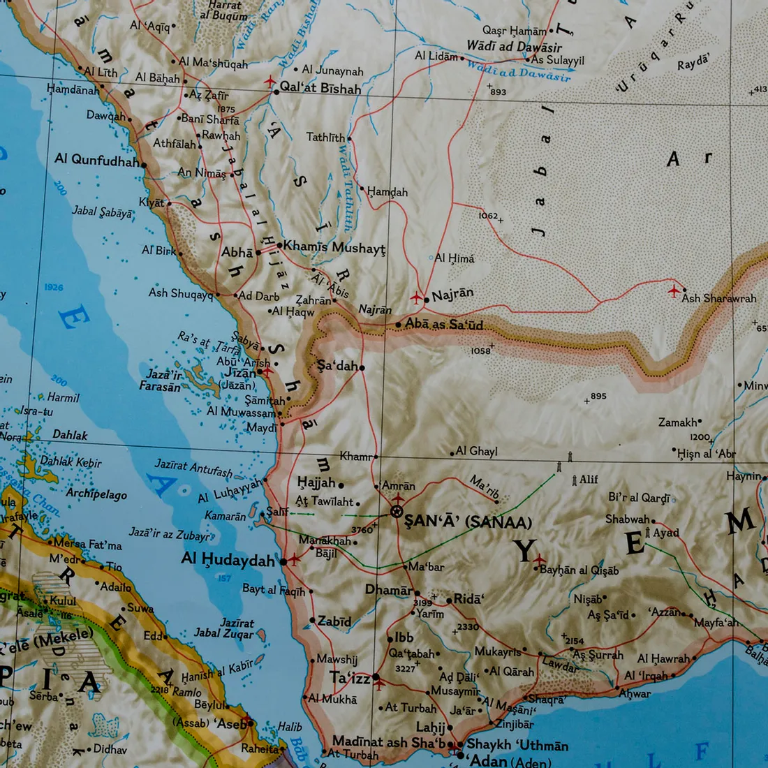 bliski-wschod-mapa-scienna-arkusz-nat-geo