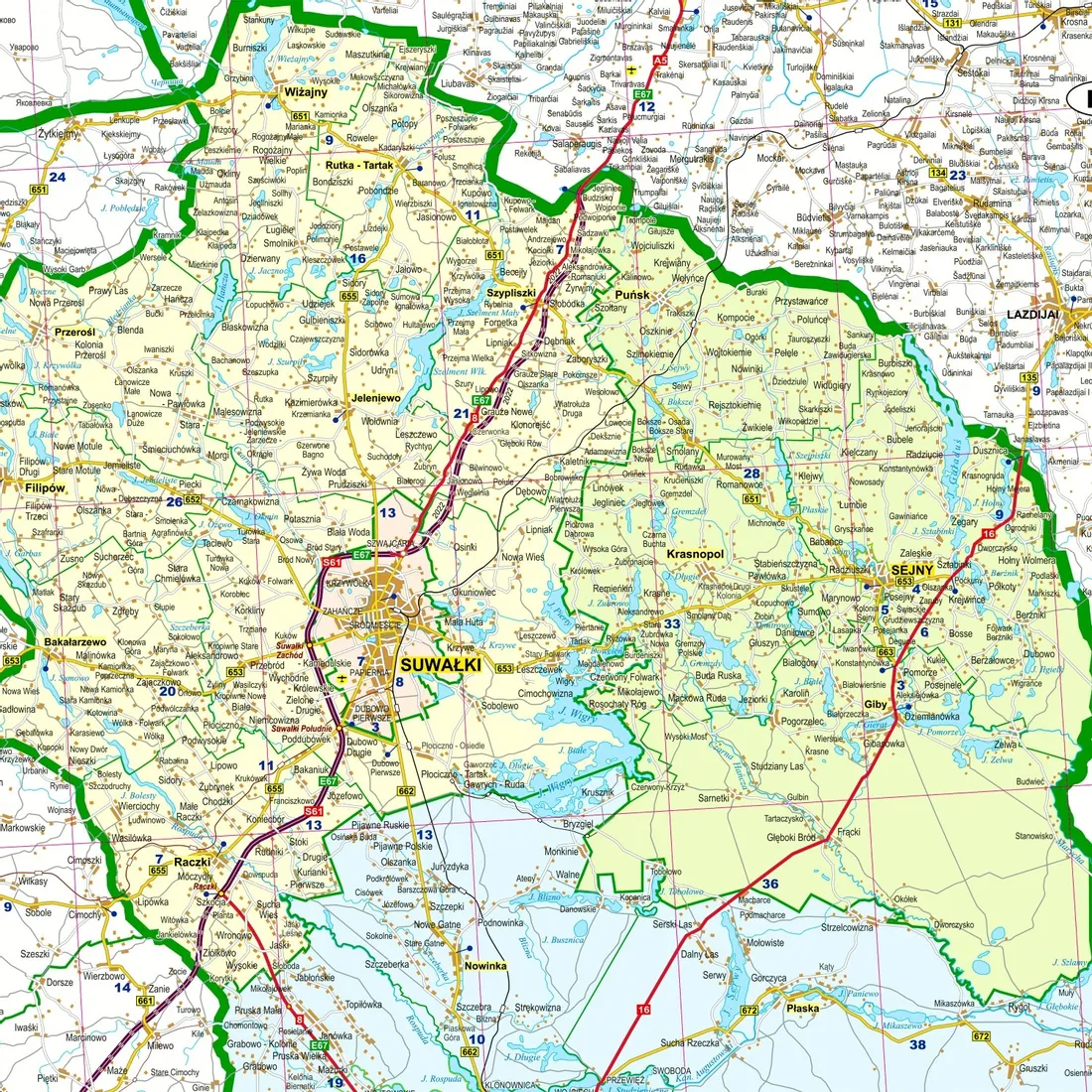 podlaskie-mapa-scienna-adm-drog-arkuszowa-2022