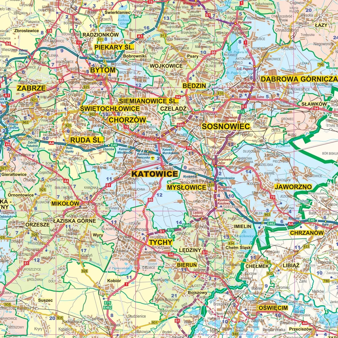 slaskie-mapa-scienna-adm-drog-arkuszowa-2022