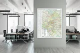 slaskie-mapa-scienna-adm-drog-arkuszowa-2022-wysokosc-produktu-108-cm