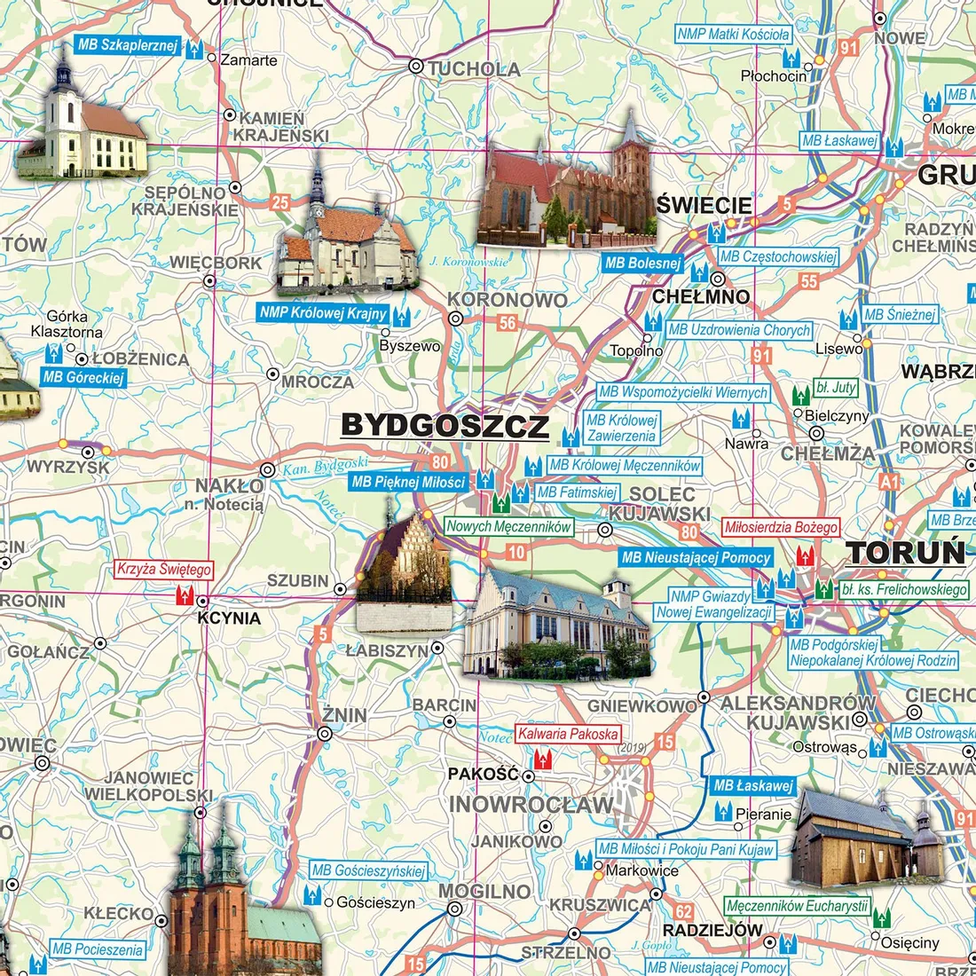 polska-sanktuaria-mapa-scienna-arkusz-ekograf