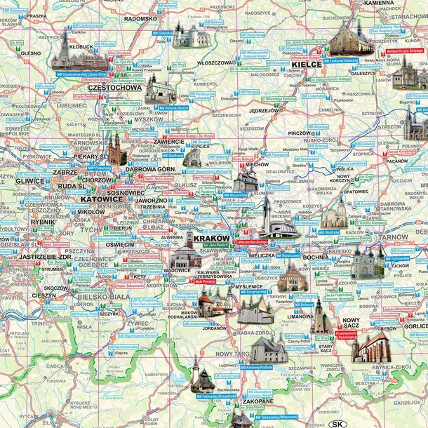 polska-sanktuaria-mapa-scienna-arkusz-ekograf-typ-publikacji-mapa-scienna