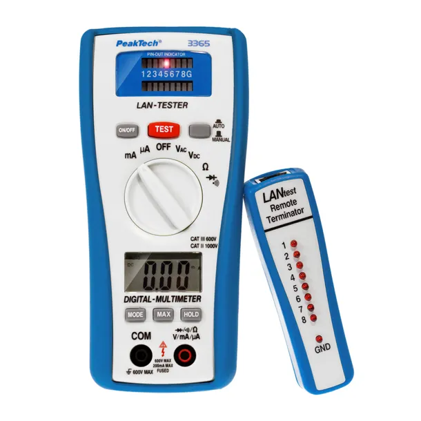 multimetr-z-testerem-sieci-lan-peaktech-3365-stan-nowy