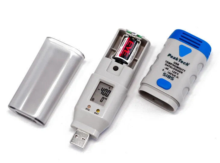 miernik-wilgotn-temp-usb-datalogger-peaktech-5185-stan-nowy